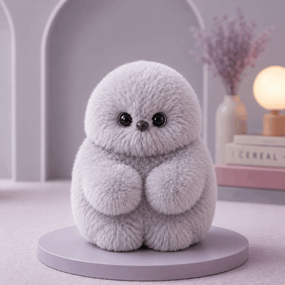 Cute AI Shy Emotional Companionship Robot Plush Toy - Sings, Repeats & Turns Its Head 👀 🦉upsell