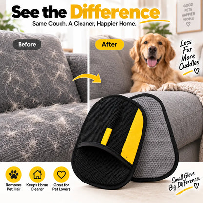 ✨Last Day 50% OFF - Pet hair remover Electrostatic gloves