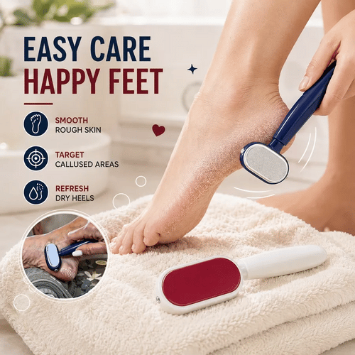 🔥 FINAL HOURS — 70% OFF — Dual-Sided Foot Callus Remover