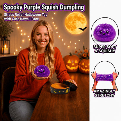 Halloween Mystery Dumpling Squishy Blind Box 🎃