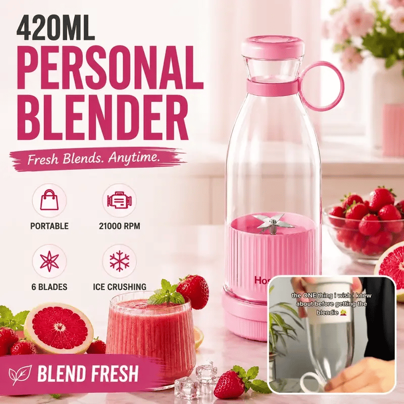 🔥 Limited-Time Deal | Hosday® Portable Blender Cup – Blend Fresh Anywhere