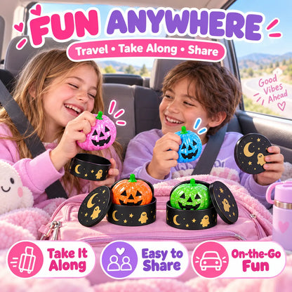 Pastel Pumpkin Slow-Rise Squishy Set – Cute Gift for Kids & Adults