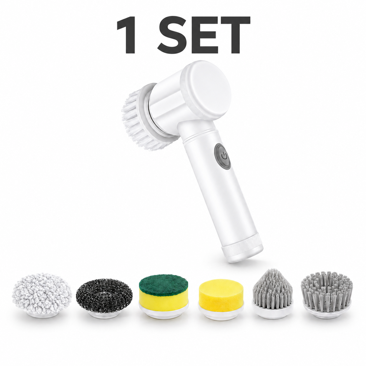 Vortiqo® 6-in-1 Cordless Electric Spin Scrubber（upsell）