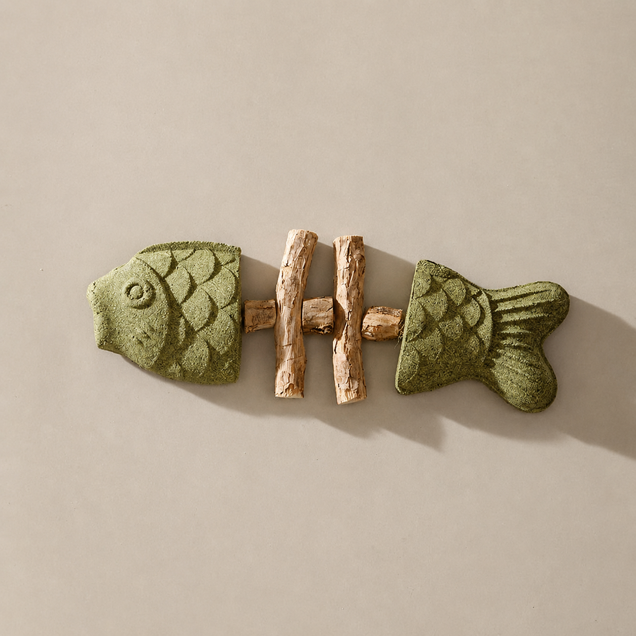 PurrFin®-Catnip & Silvervine Chew 🐾 🌿 Keep Your Indoor Cat Busy, Happy & Away From Your Stuff