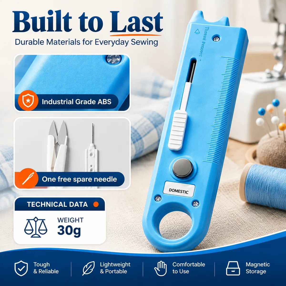 4-IN-1 Sewing Machine Needle Threader