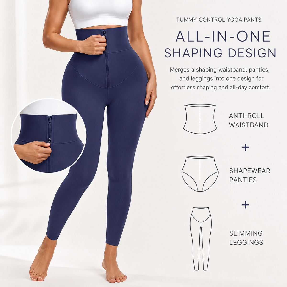 🔥 70% OFF — Tummy-Control Sculpting Yoga Leggings — LIMITED-TIME DEAL