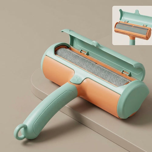 Shopoletcosh Pet Hair Remover Roller - Reusable Lint Roller for Furniture, Couch, and Carpet - Self-Cleaning Multi-Surface Animal Fur Removal Tool - Eco-Friendly & Durable