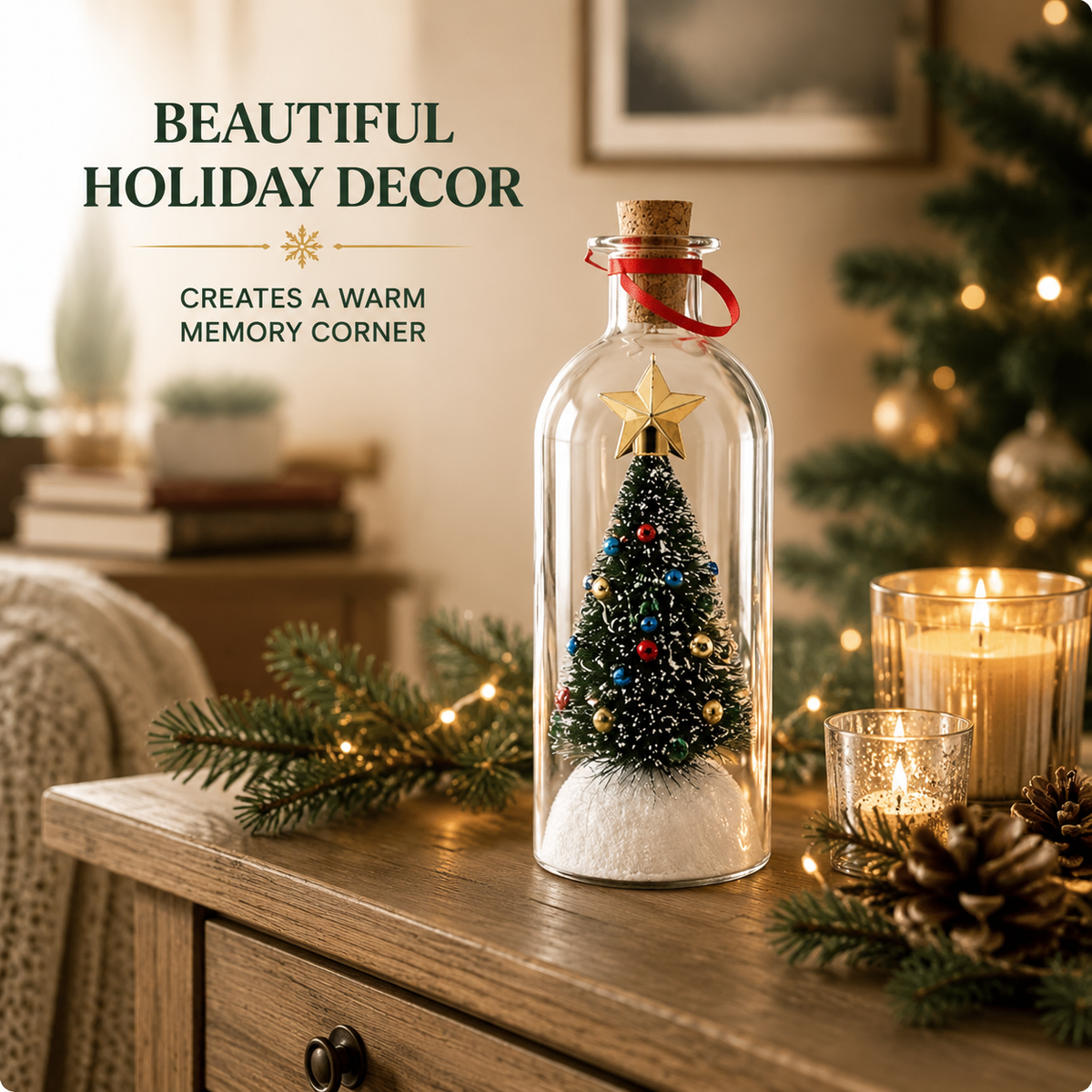 🎄 CHRISTMAS SPECIAL — 50% OFF Christmas Voice Keepsake Bottle