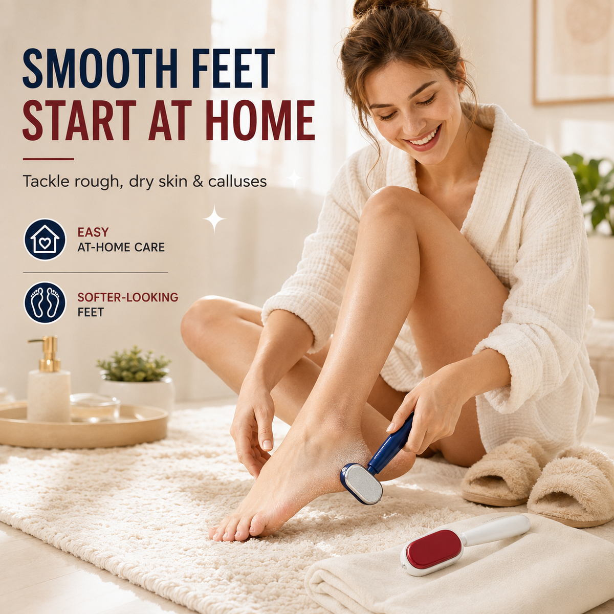 🔥 FINAL HOURS — 70% OFF — Dual-Sided Foot Callus Remover