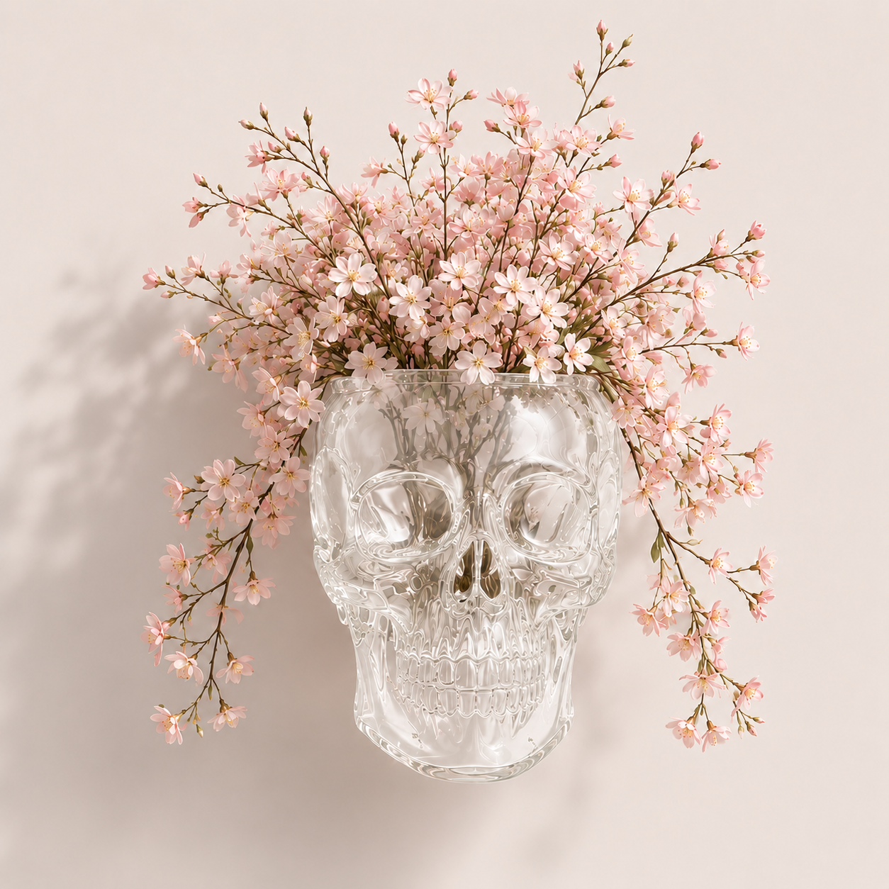 Dluvivo® Gothic Skull Wall Vase