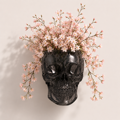 Dluvivo® Gothic Skull Wall Vase