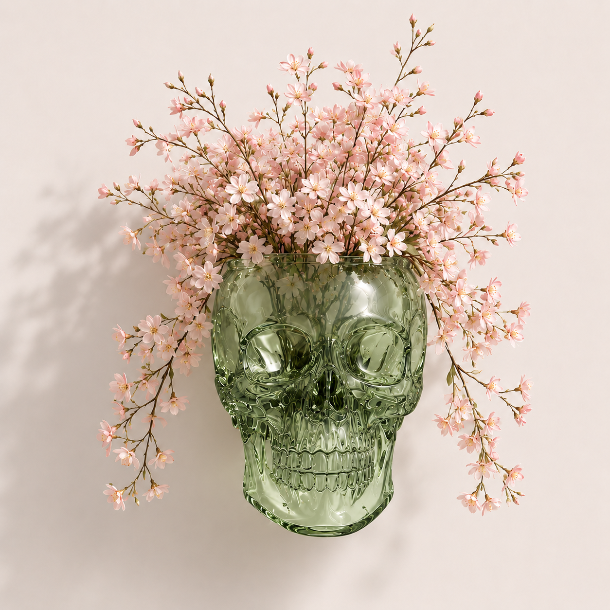 Dluvivo® Gothic Skull Wall Vase