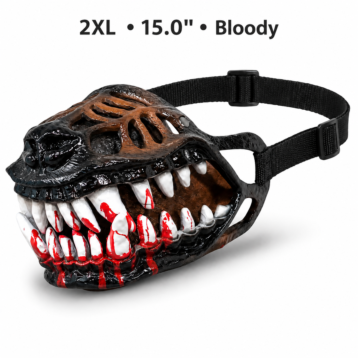 Dluvivo® Monster Muzzle Costume for Dogs Unleash the Halloween Look
