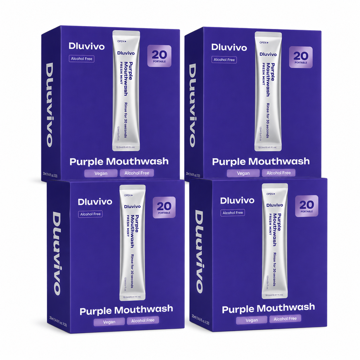 4 Boxes · 80 ct
