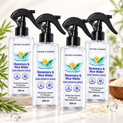 LIMITED-TIME 60% OFF – Refreshing Rosemary & Rice Water Hair & Scalp Spray