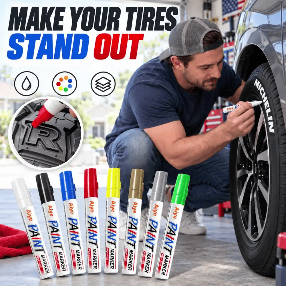 🔥Limited-Time Deal 75% - AMFUN Waterproof Paint Markers | Exclusive Savings