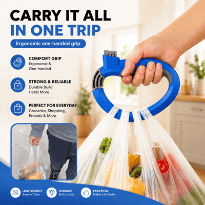 Dluvivo® Grocery Bag Carrier Holder