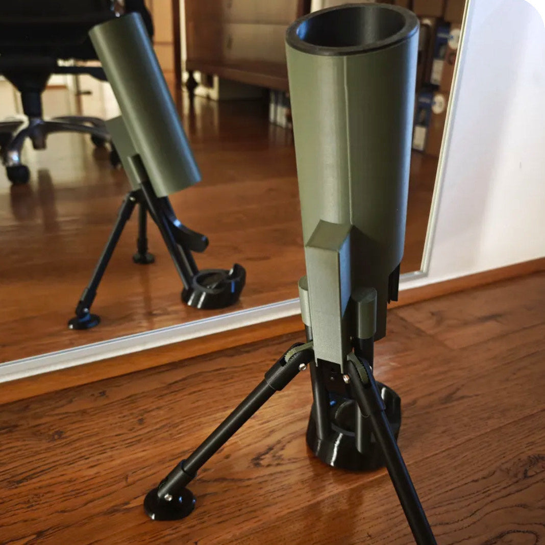 Customer photo of the green bottle cap mortar opener