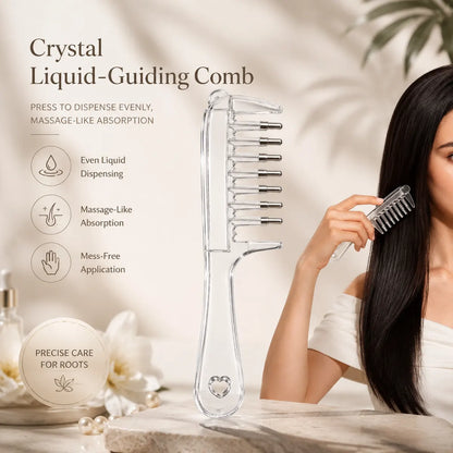 Dluvivo® Root Glow Applicator Scalp OilApplicator Roller Ball Comb