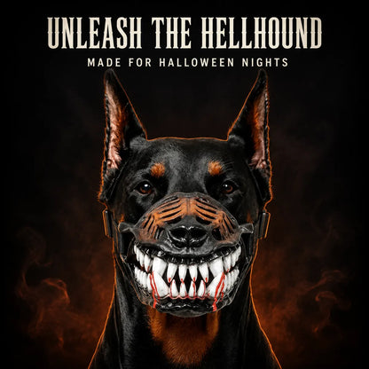 Dluvivo® Monster Muzzle Costume for Dogs Unleash the Halloween Look