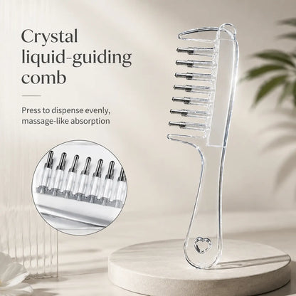 Dluvivo® Root Glow Applicator Scalp OilApplicator Roller Ball Comb