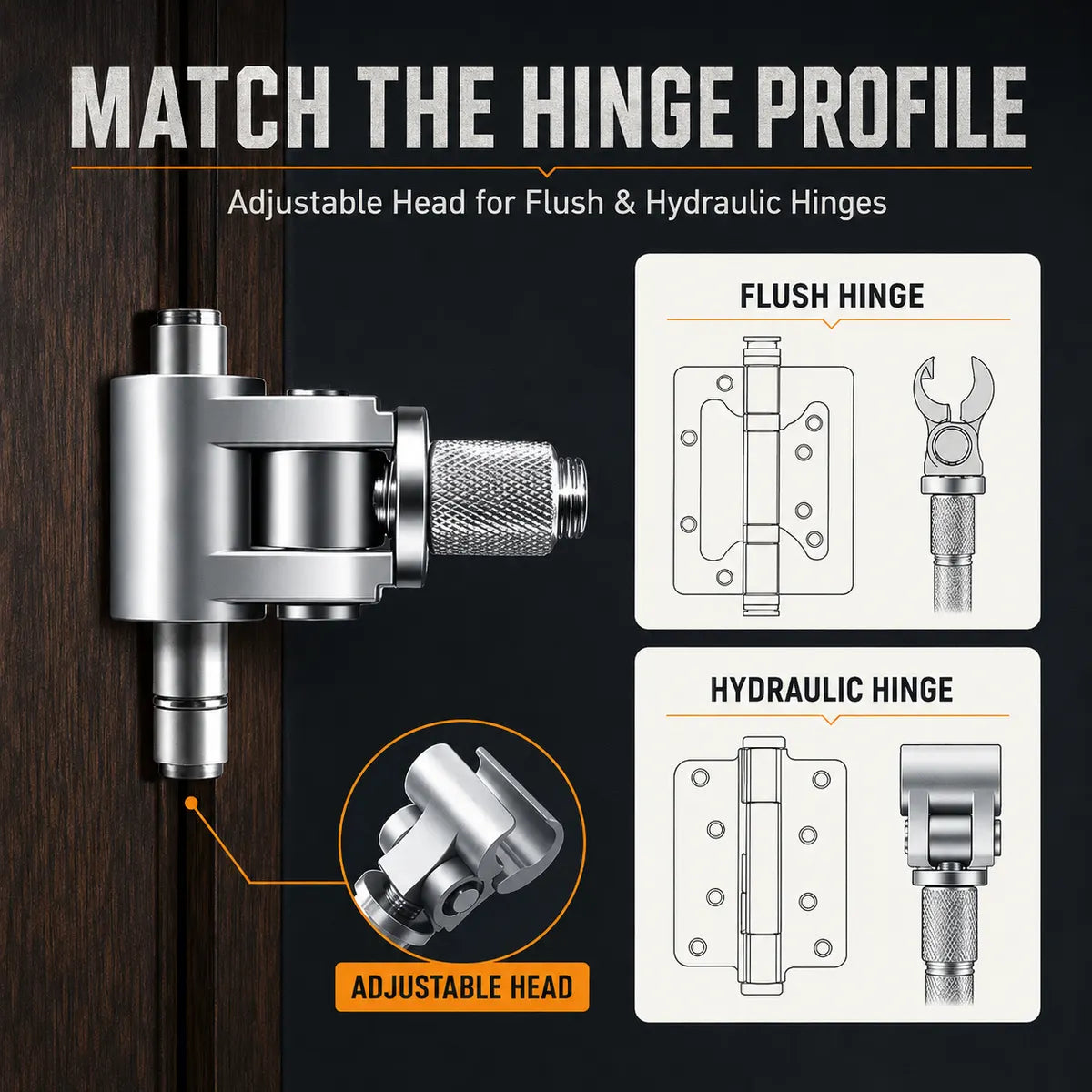 Adjustable Door HingeAlignment Wrench