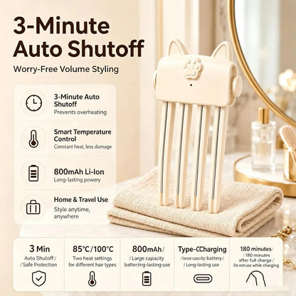 Dluvivo® Heated Hair Volume Clip
