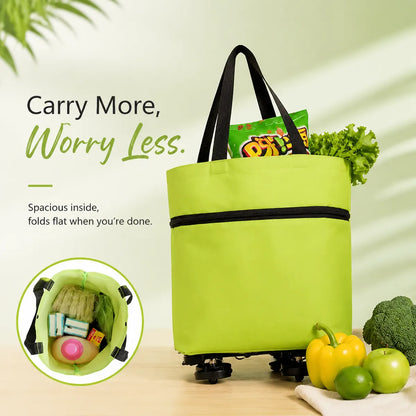 Foldable Rolling Grocery Bag（upsell）