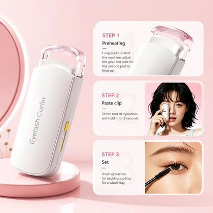 Dluvivo® Rechargeable Heated Eyelash Curler