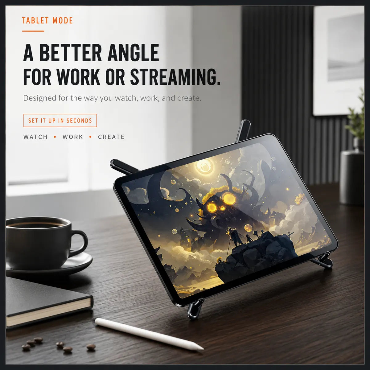 Foldable Multi-Device Stand