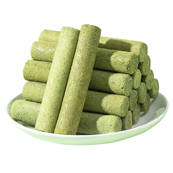 CAT GRASS TEETHING STICK 🐱 🌿 A Tasty Cat-Grass Chew for Treating, Chewing & Play