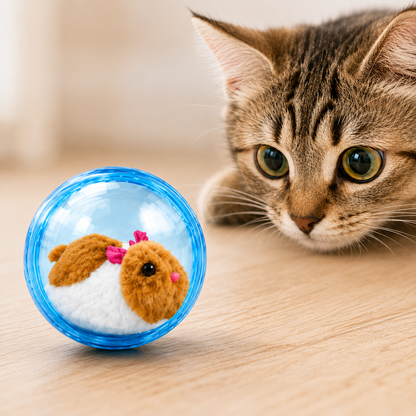 SELF-ROLLING® Cat Ball That Turns Bored CatsInto Play Mode