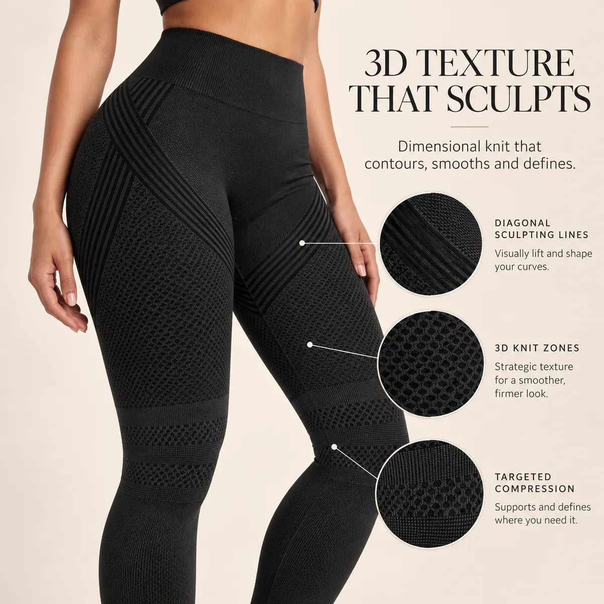 Dluvivo® Anti-Cellulite Sculpting Leggings – Smooth, Lift & Shape