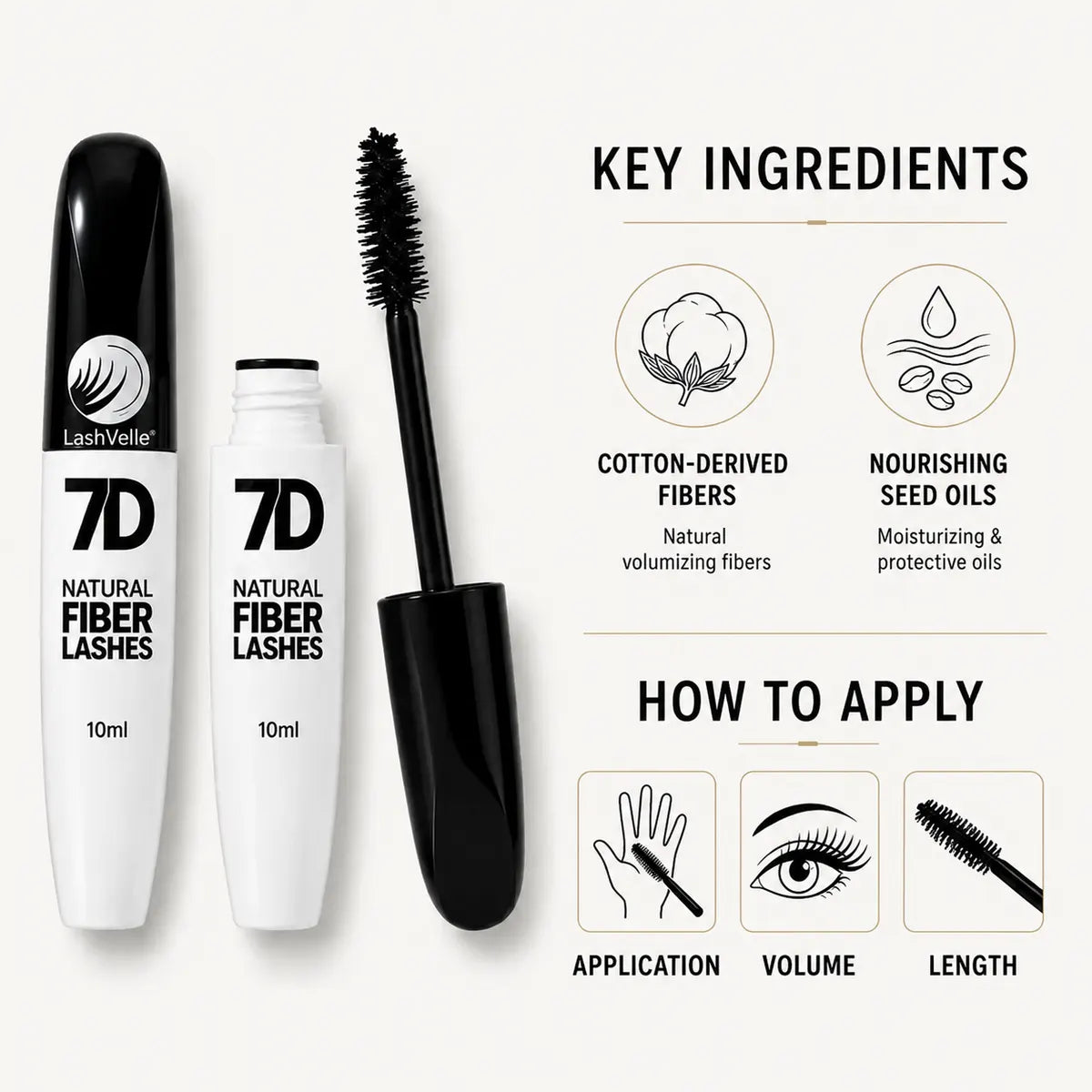 🔥 LAST DAY: 57% OFF + FREE SHIPPING LashVelle® 7D Silk Fiber Mascara