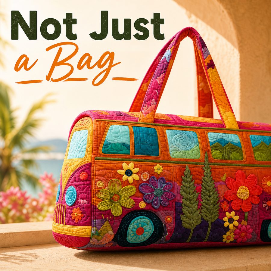 🔥 TODAY ONLY 59% OFF — Retro Van Weekender Bag