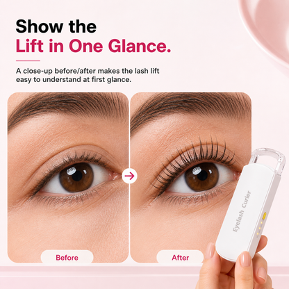 Dluvivo® Rechargeable Heated Eyelash Curler