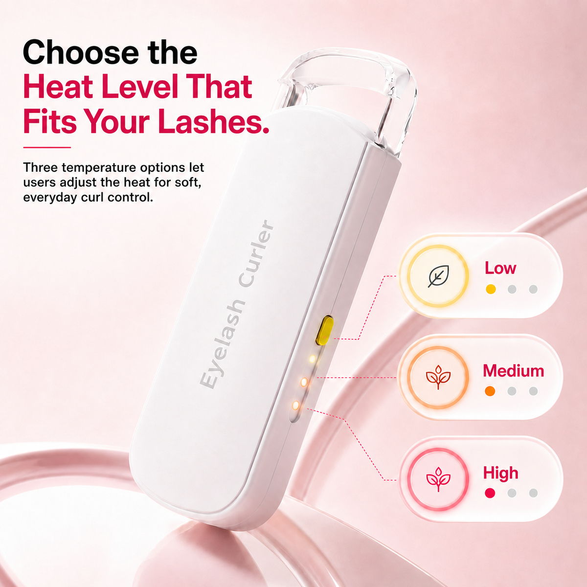 Dluvivo® Rechargeable Heated Eyelash Curler