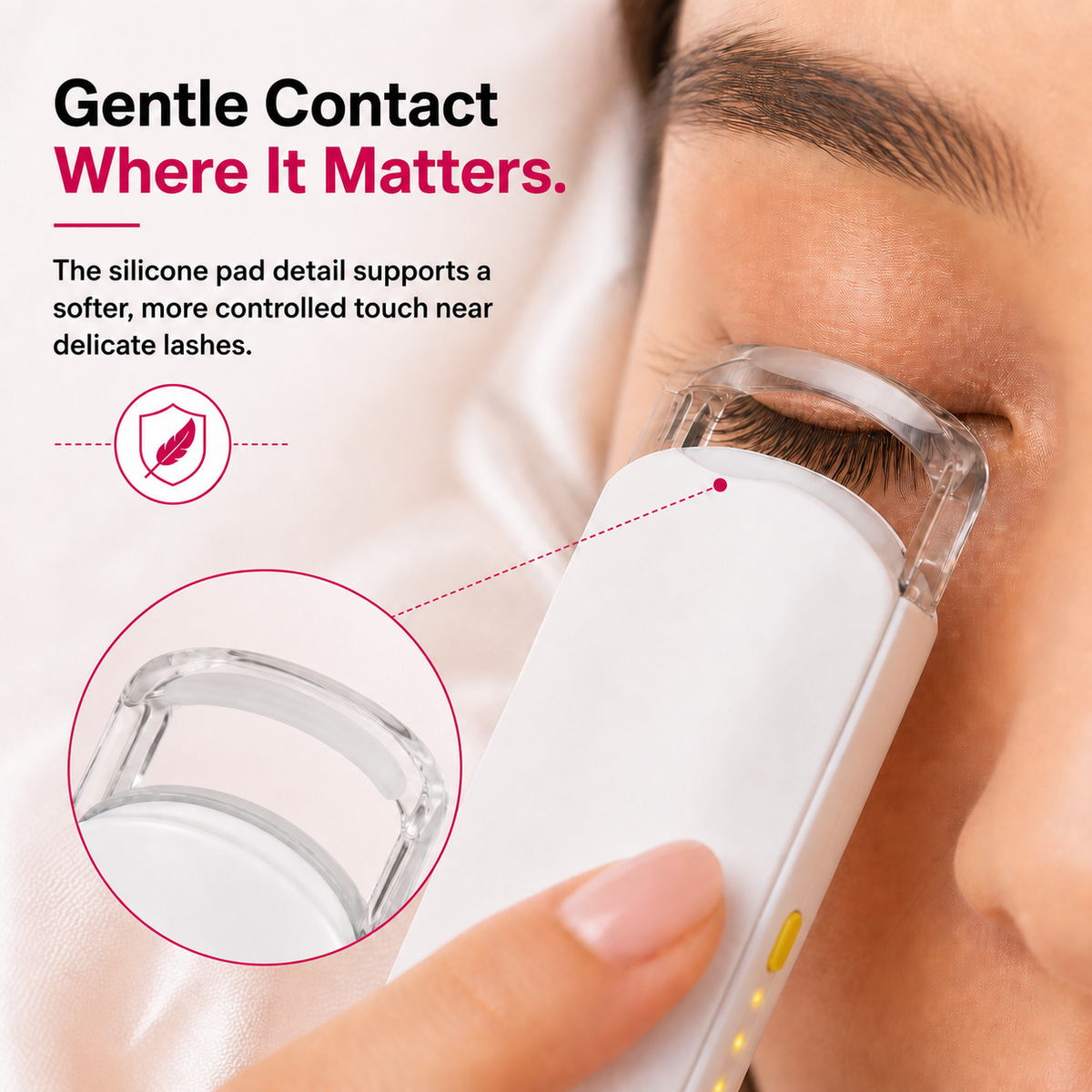 Dluvivo® Rechargeable Heated Eyelash Curler