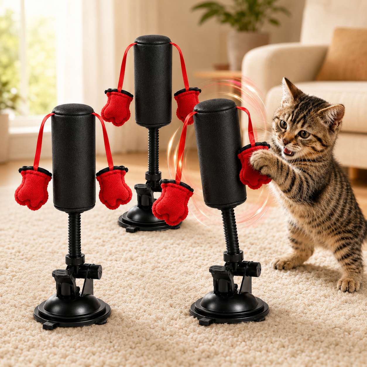 3 Toys – Multi-Cat Home