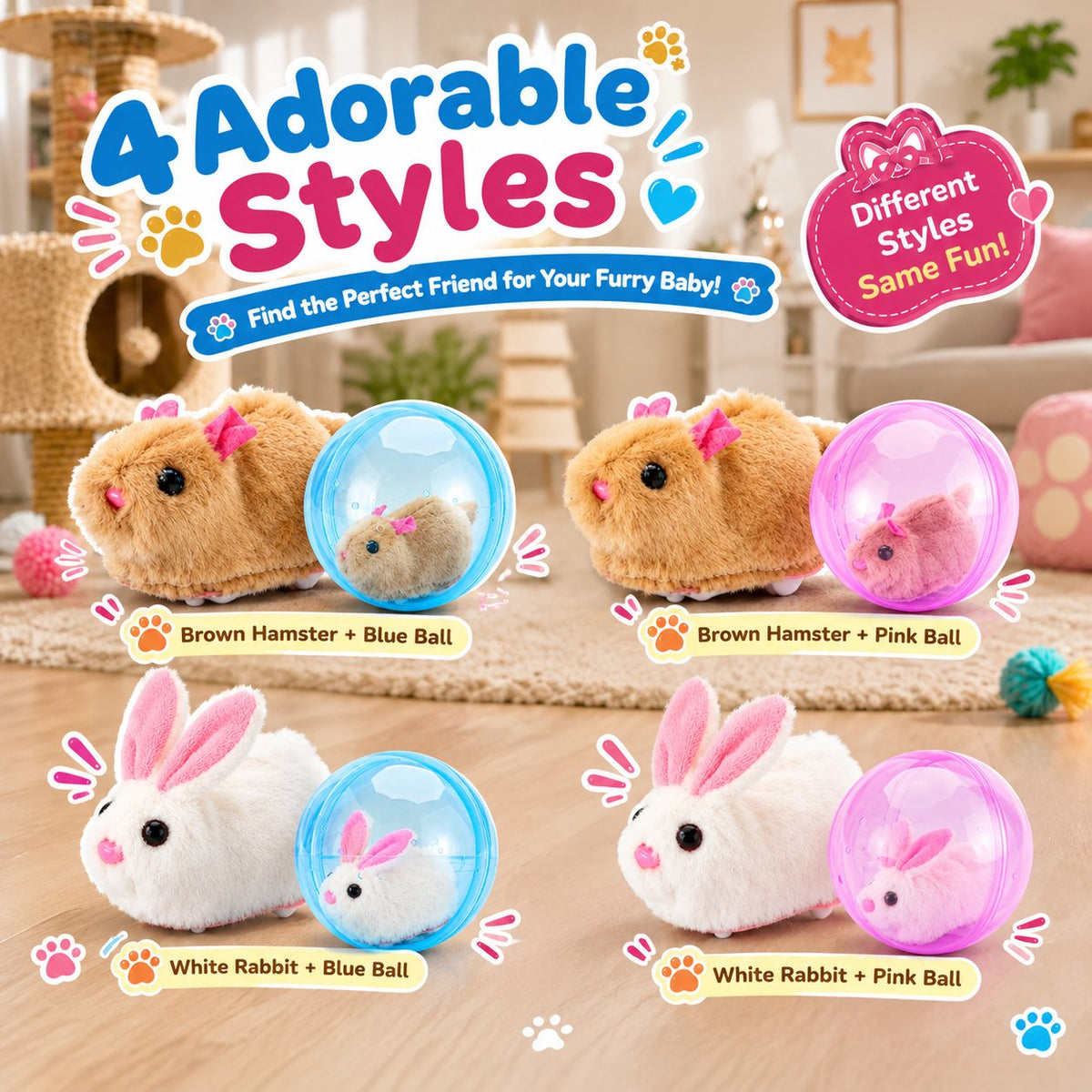 🔥 ENDING SOON — 70% OFF——SELF-ROLLING Cat Ball That Turns Bored CatsInto Play Mode