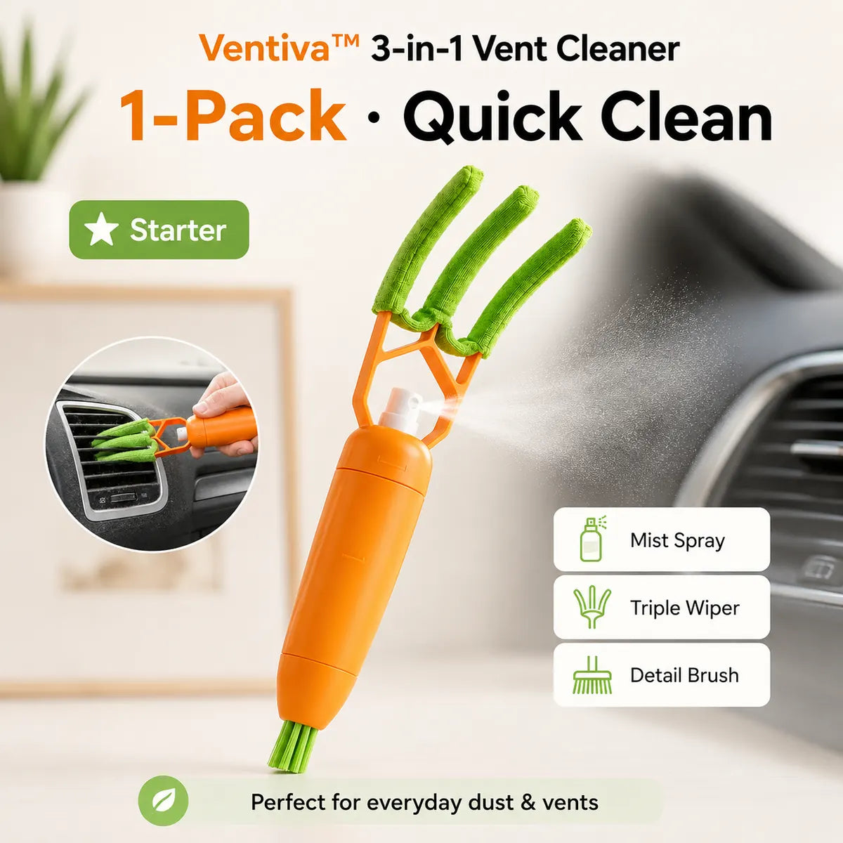1-Pack · Quick Clean