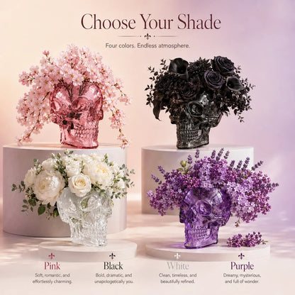 Dluvivo® Gothic Skull Wall Vase