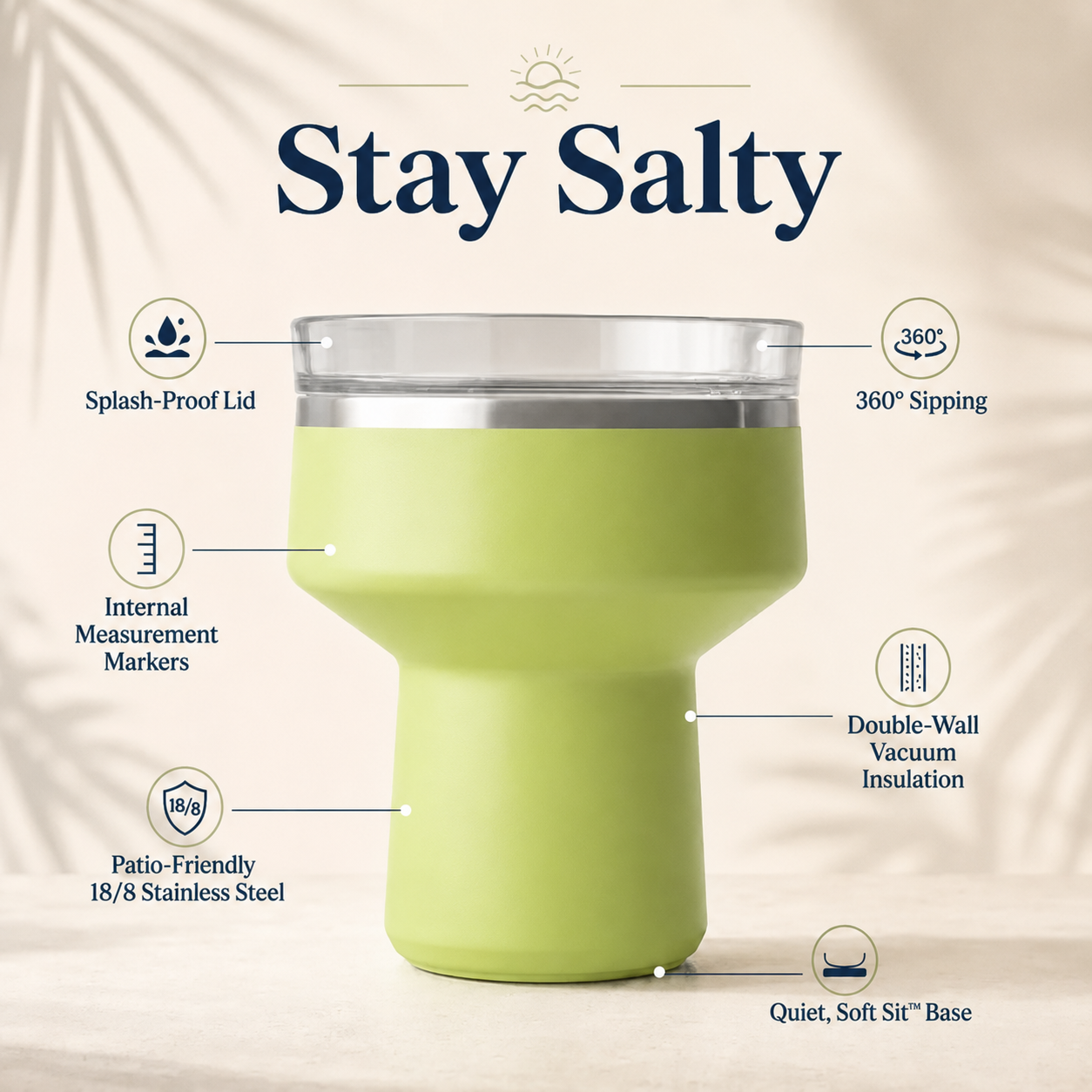 Rimvella®- 16 OZ COCKTAIL TUMBLER ❄️🍹 The Insulated Margarita Cup That Keeps the Good Stuff Cold for Up to 10 Hours