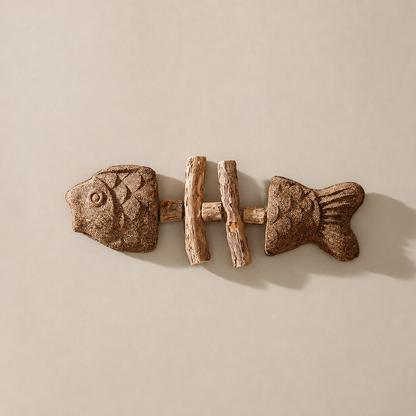 PurrFin®-Catnip & Silvervine Chew 🐾 🌿 Keep Your Indoor Cat Busy, Happy & Away From Your Stuff