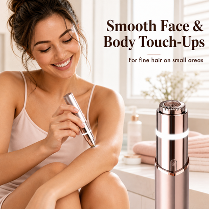 🔥 LAST DAY 50% OFF-Dual-Head Electric yebrow Trimmer Rechargeable Rose
