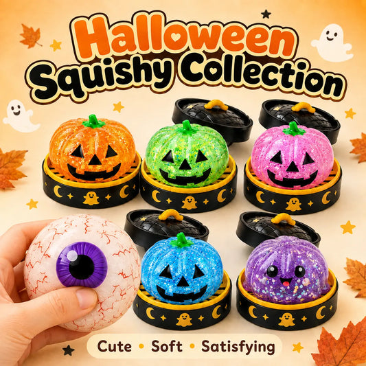 🔥 FINAL DAY 50% OFF — Halloween Squishies: Stress Relief Fun For Adults & The Perfect Gift For Kids