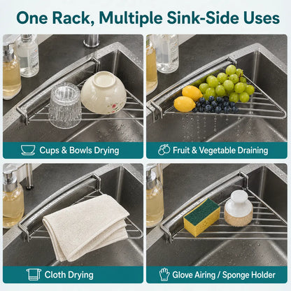 Stainless Steel Corner SinkRack（upsell）