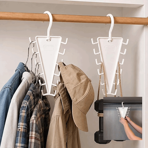 Dluvivo®  12-Hook Space-SavingCloset Organizer