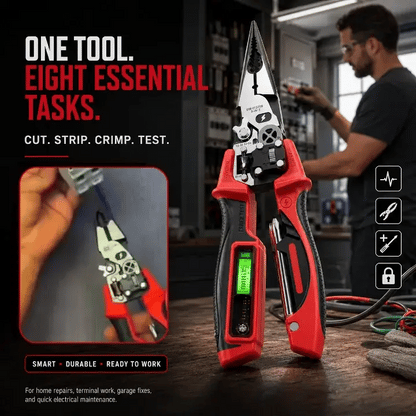🔥 #1 Must-Have Electrician Tool — 8-in-1 Digital Pliers（upsell）
