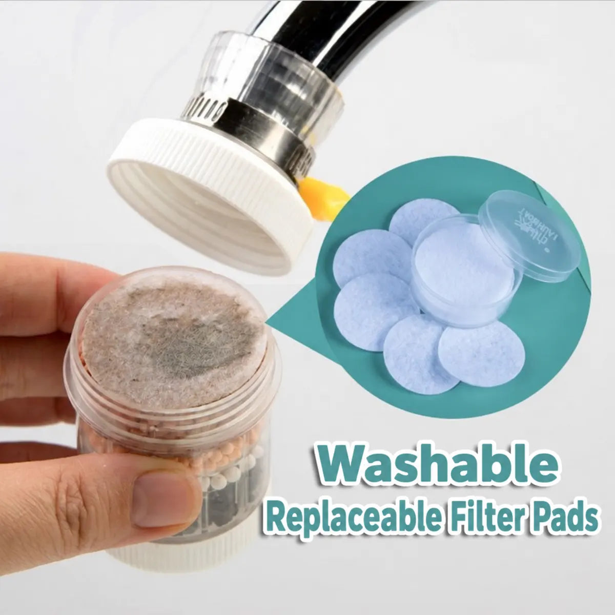 Limited-Time Deal – 360° Swivel 6-Stage Faucet Water Filter